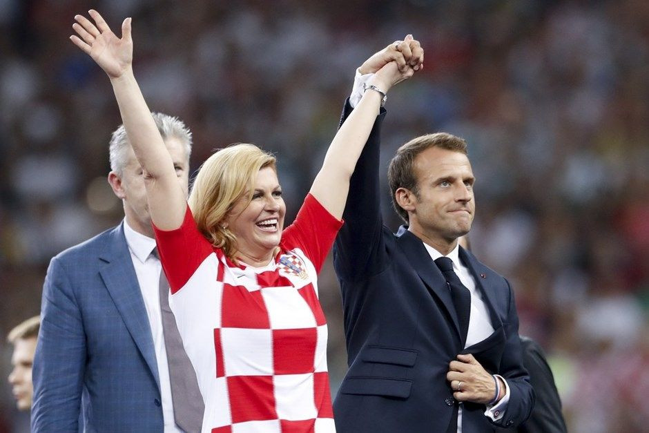 Makron ve Kitarovic'in samimiyeti dikkat çekti! - Sayfa 13