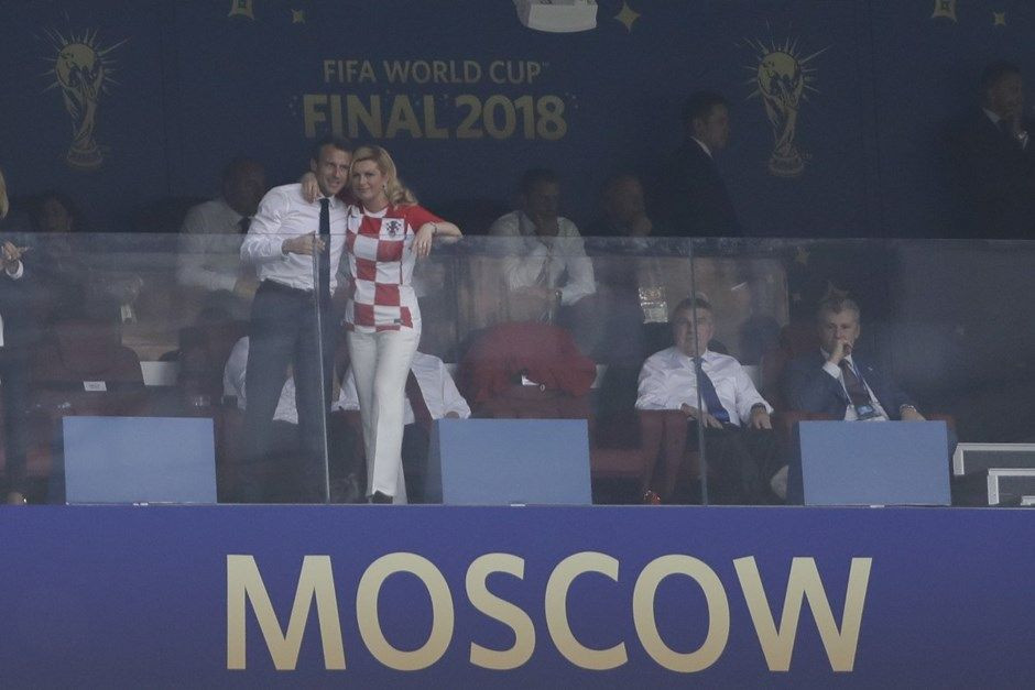 Makron ve Kitarovic'in samimiyeti dikkat çekti! - Sayfa 14