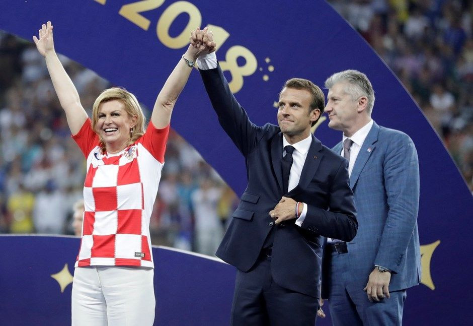 Makron ve Kitarovic'in samimiyeti dikkat çekti! - Sayfa 5