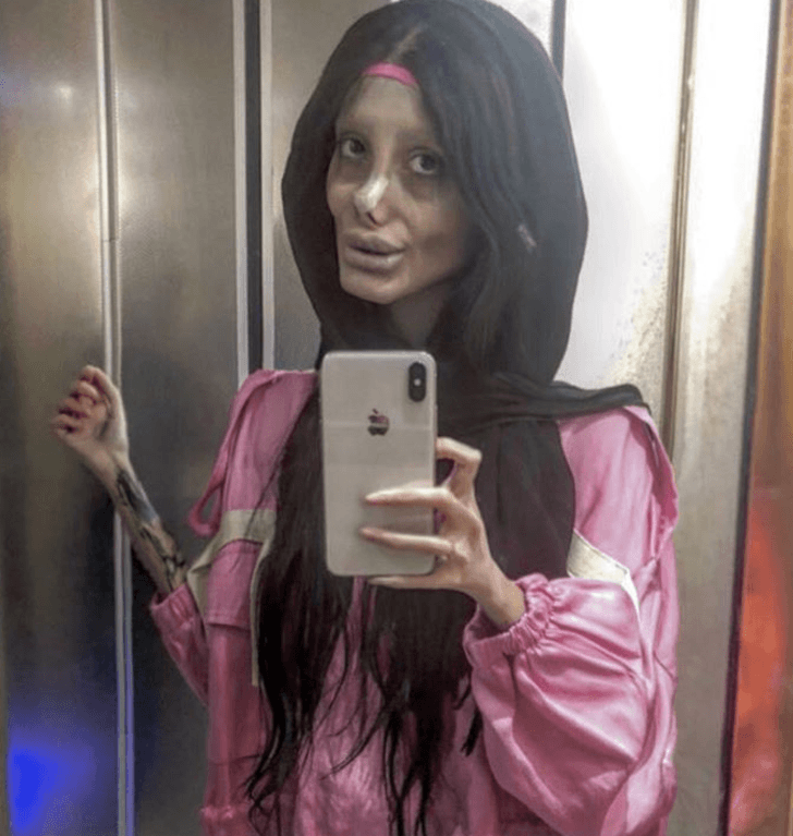 Angelina olmak istemişti, yeni görüntüleri çıktı! - Sayfa 16