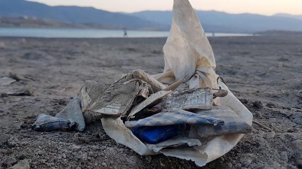 Baraj suyu çekildi, çok sayıda muska ortaya çıktı! - Sayfa 5