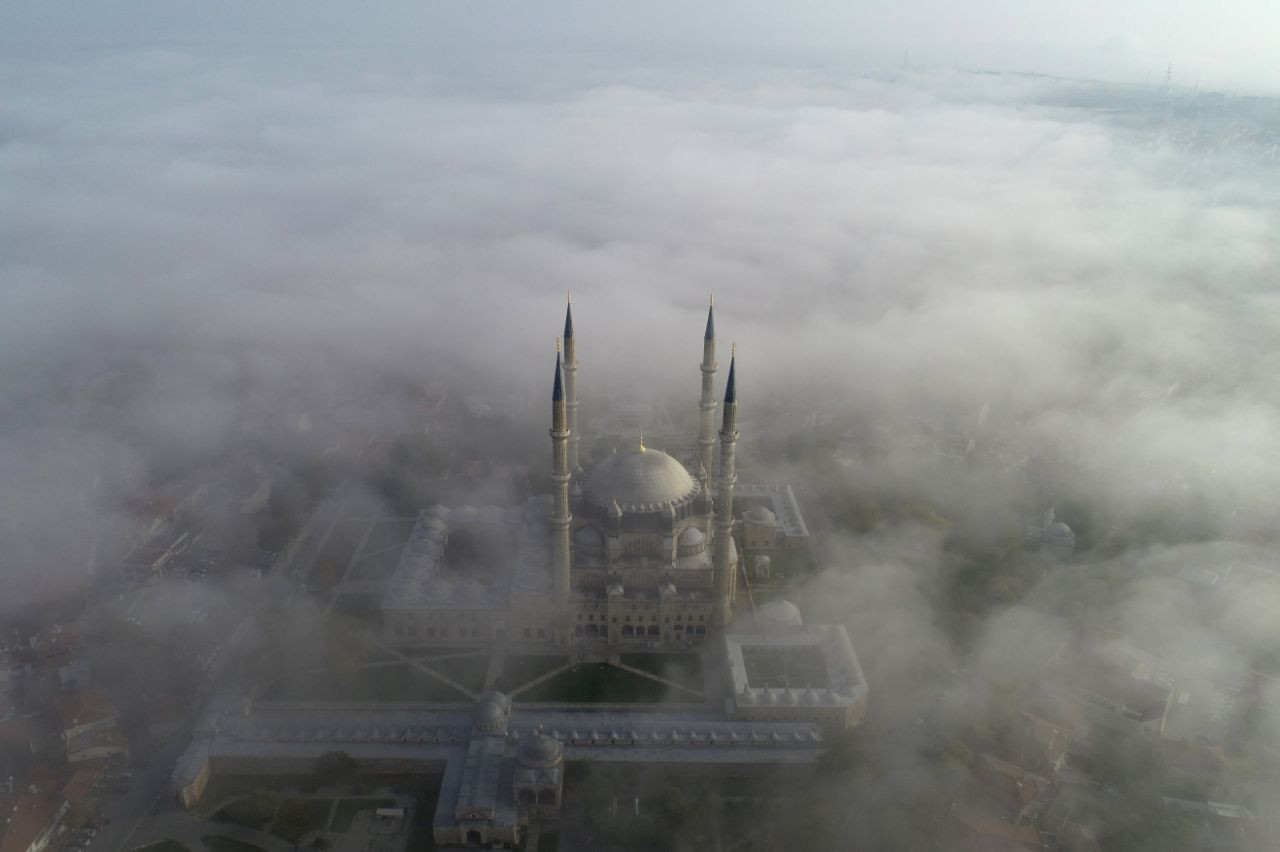 Sinan'ın ustalık eseri Selimiye Camii sis altında! - Sayfa 5