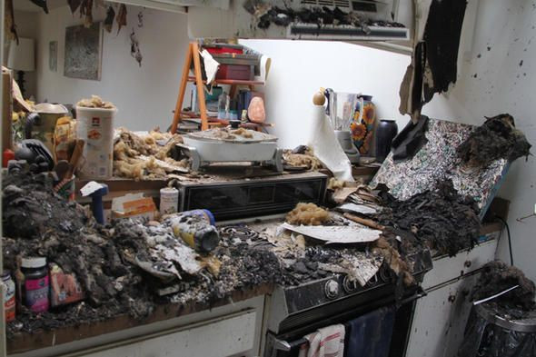 Ünlü oyuncunun evi tanınmayacak hale geldi! - Sayfa 5