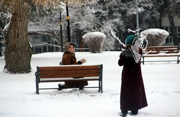 Erzurum'da kartpostallık kar manzaraları! - Sayfa 13
