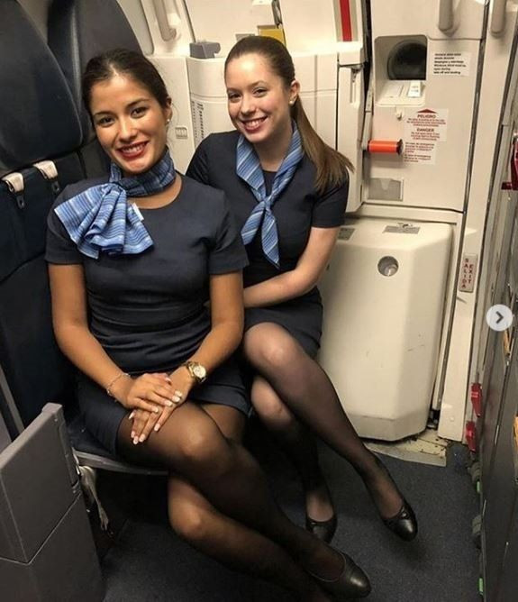 Hosteslerin yolculuk sonrası pozları! - Sayfa 13