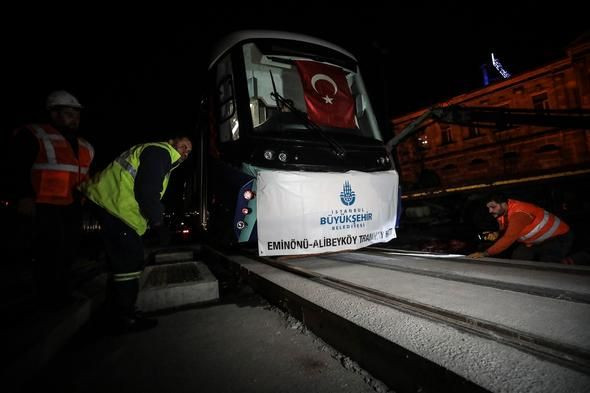 Eminönü-Alibeyköy tramvay hattında test sürüşü! - Sayfa 14