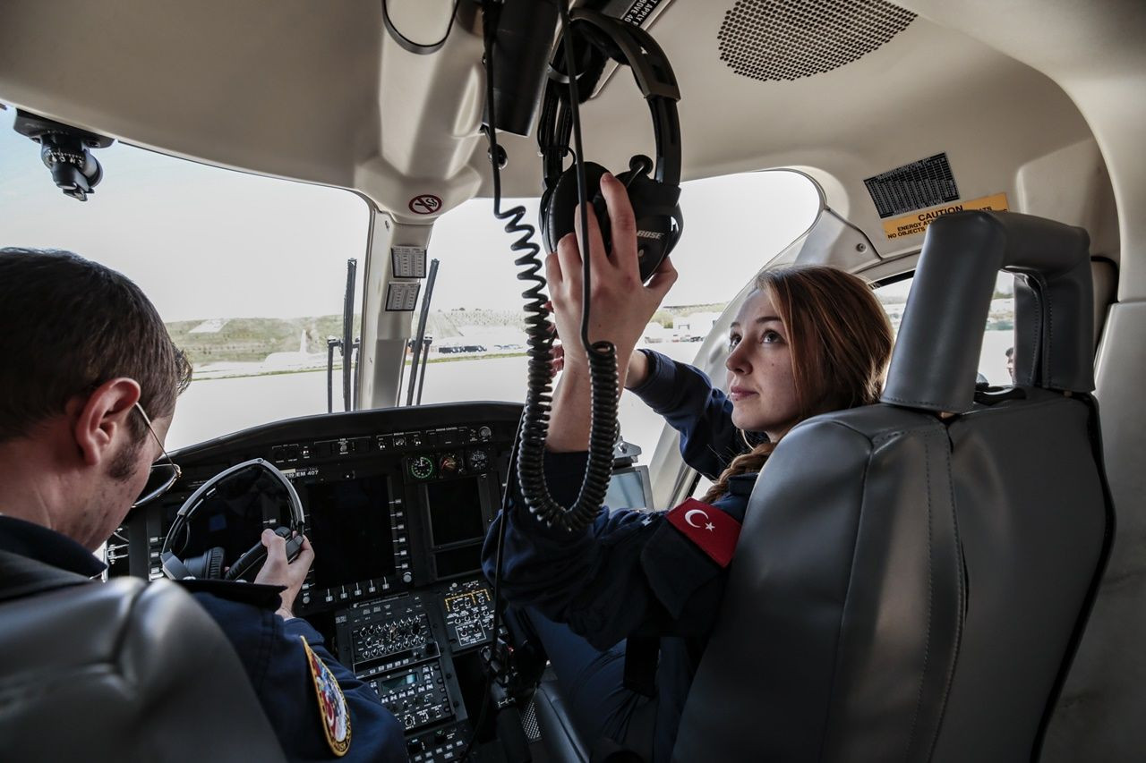 İşte emniyetin ilk kadın helikopter pilotu... - Sayfa 13