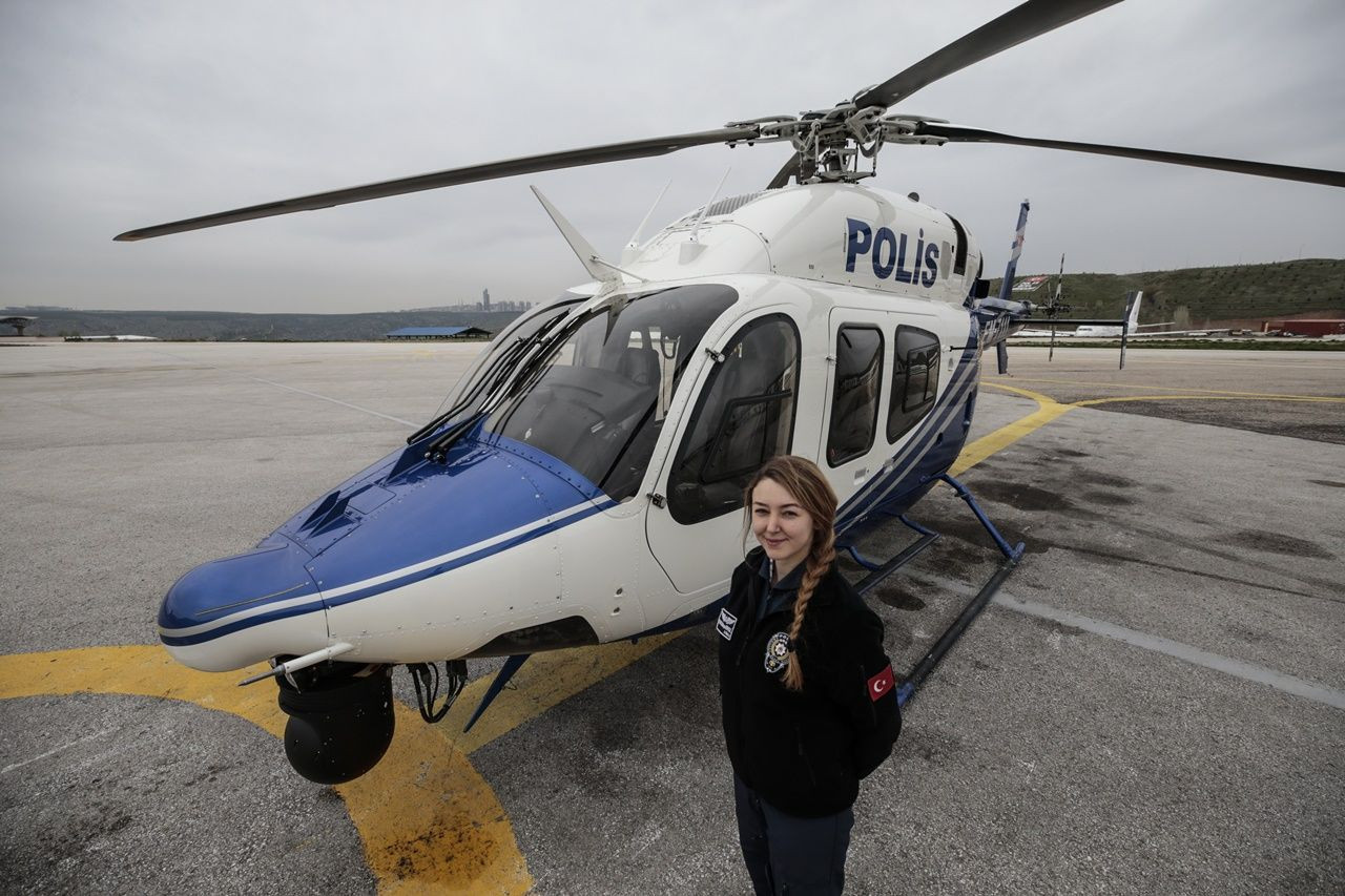 İşte emniyetin ilk kadın helikopter pilotu... - Sayfa 20