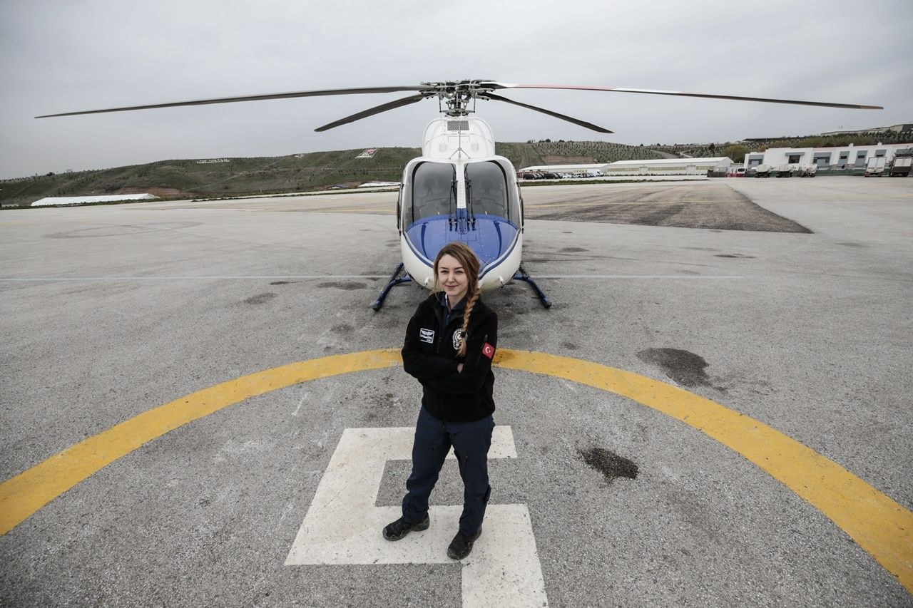 İşte emniyetin ilk kadın helikopter pilotu... - Sayfa 21