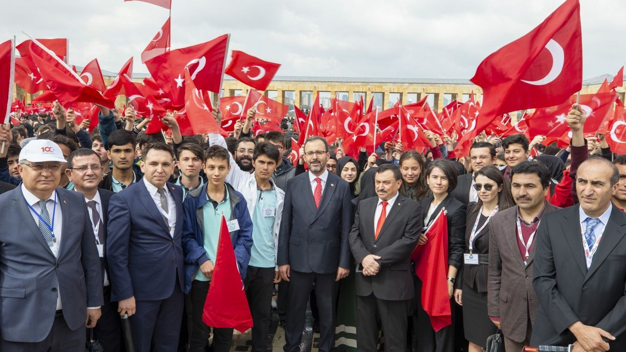 Bakan Kasapoğlu gençlerle Anıtkabir'i ziyaret etti! - Sayfa 29