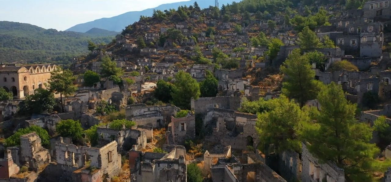 Fethiye'nin 'hayalet köy'ü havadan görüntülendi! - Sayfa 10
