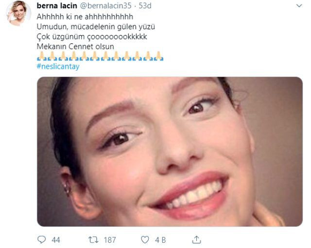 Neslican Tay'ın vefatı sanat dünyasını yasa boğdu! - Sayfa 14