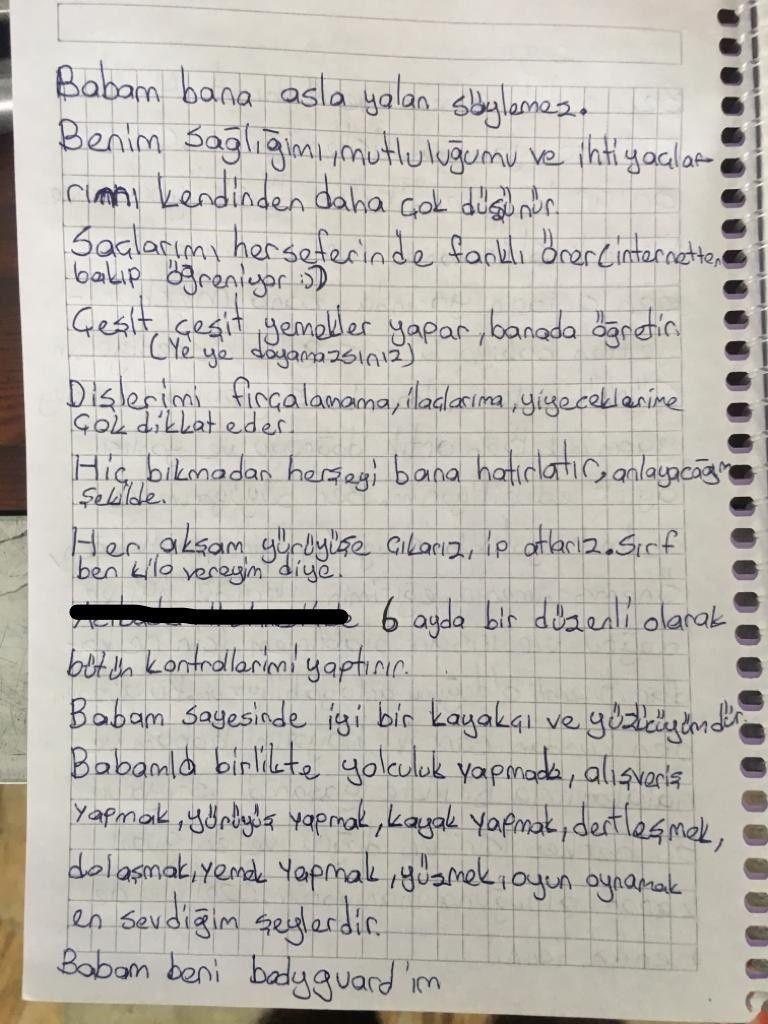 Babasıyla yaşamak istediğini hakime mektupla anlattı! - Sayfa 7