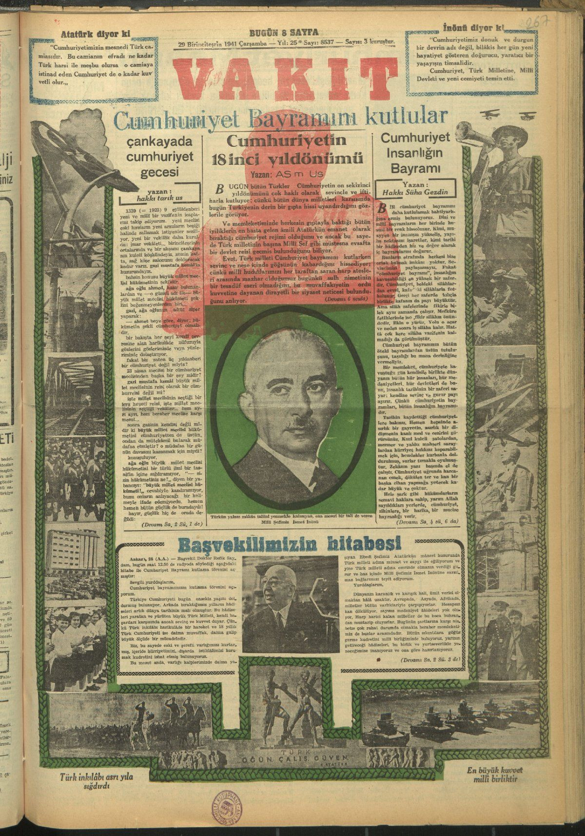 Tarihte Cumhuriyet Bayramı manşetleri! - Sayfa 32