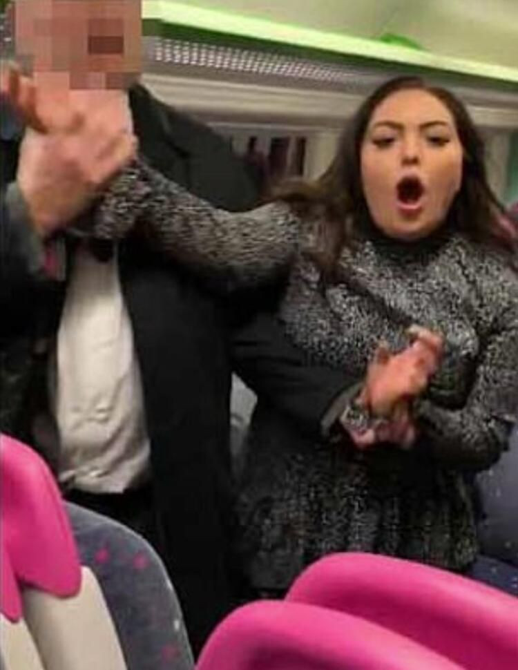 Trende rezalet! Tokat atıp taciz etti... - Sayfa 5