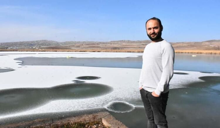 Sivas'ta donan gölün üstünde belirdi! Duyan oraya koştu... - Sayfa 19