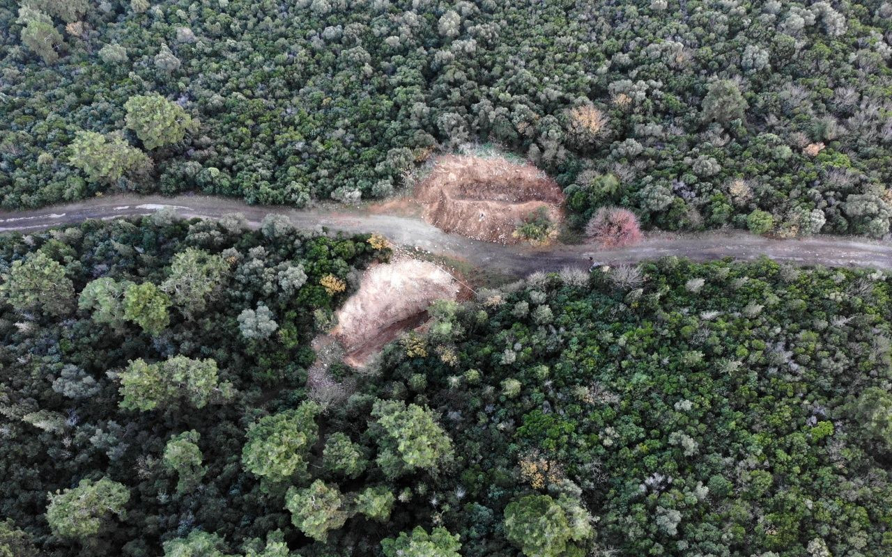 Büyükada’da kazılan dev çukurlar havadan görüntülendi - Sayfa 5