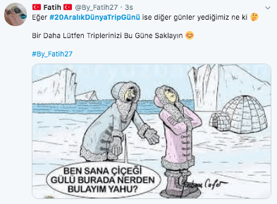 Sosyal medya, 20 Aralık Dünya Trip Günü'nü kutladı! - Sayfa 7