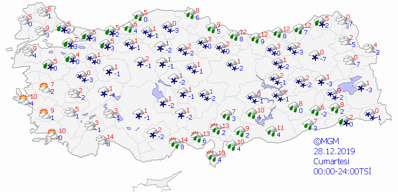 Kar o gün İstanbul'a geliyor! İşte gün gün Türkiye'nin kar haritası... - Sayfa 8