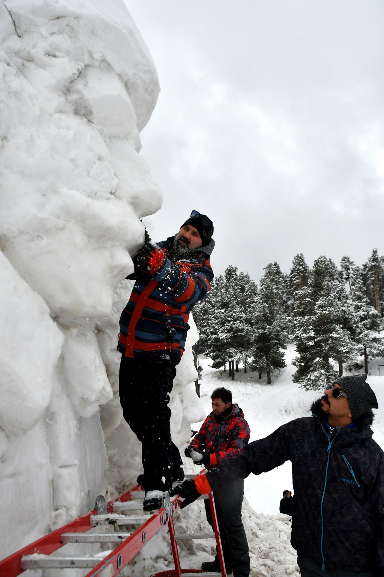 Kars'ta kardan heykel seferberliği... - Sayfa 8