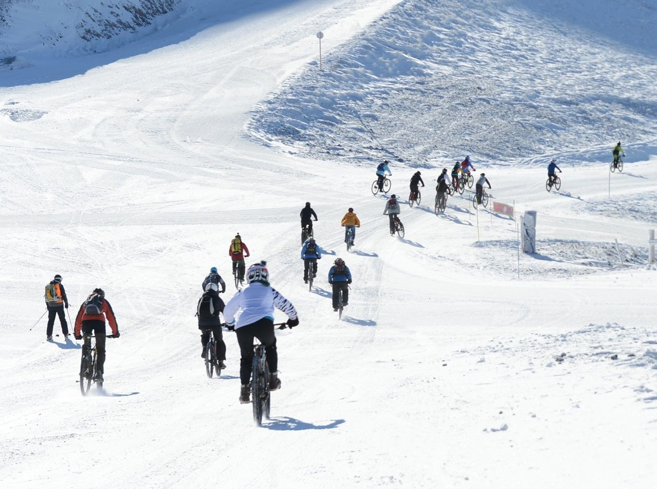 Palandöken'de karda bisiklet keyfi... - Sayfa 6