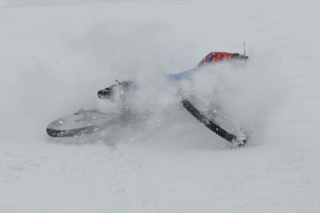 Palandöken'de karda bisiklet keyfi... - Sayfa 11