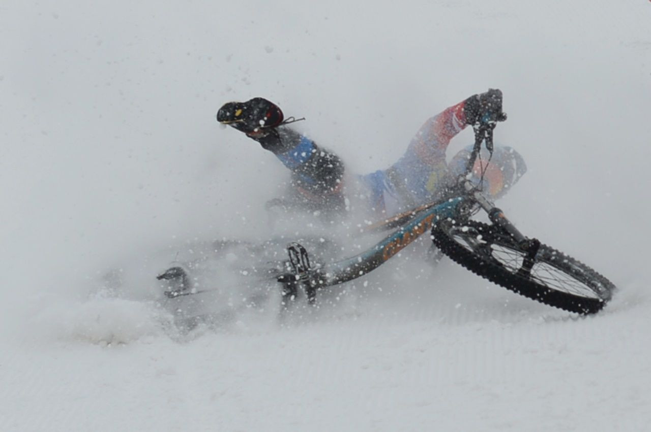 Palandöken'de karda bisiklet keyfi... - Sayfa 13