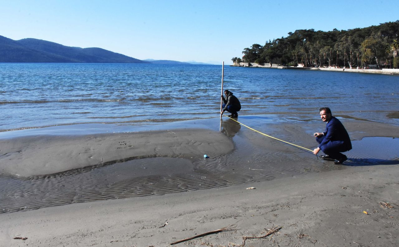 Akyaka'da deniz suyu 30 metre çekildi - Sayfa 8