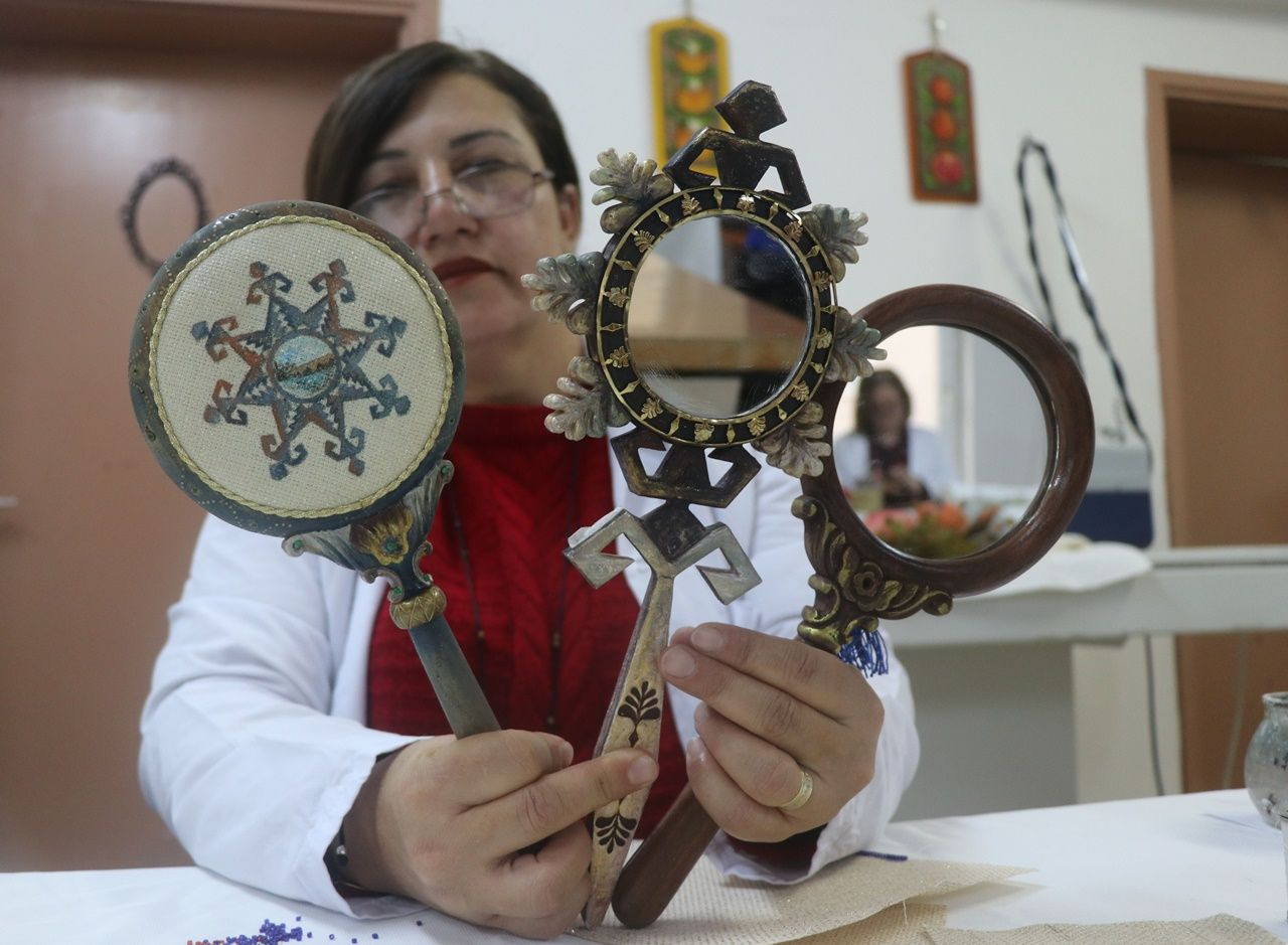 Geleneksel Anadolu desenleri aynalara nakşediliyor! - Sayfa 10
