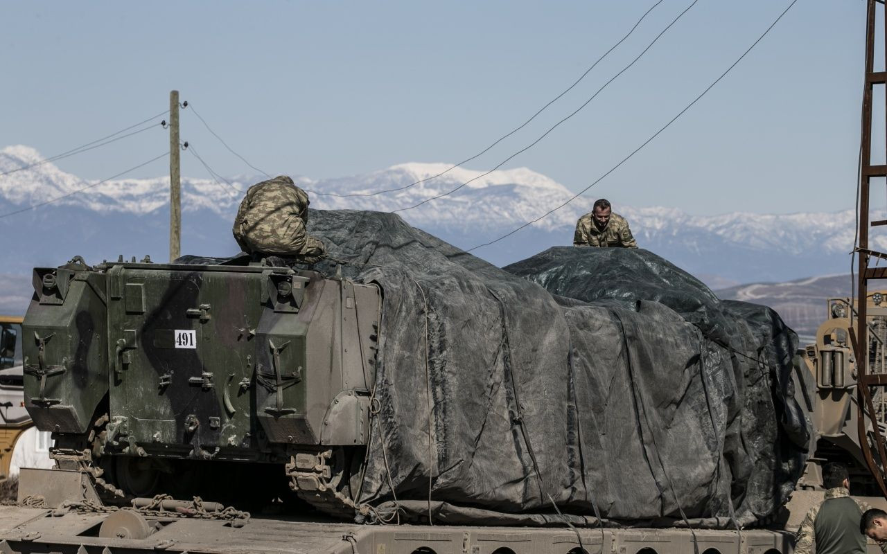 Sınırdan sıcak görüntü! Tanklar yola çıktı... - Sayfa 13