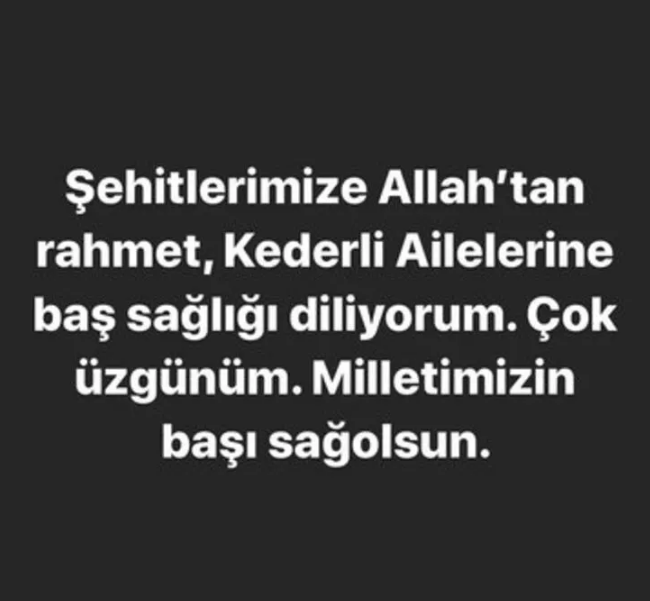 Türkiye İdlib şehitleri için tek yürek! İşte ünlü isimlerin paylaşımları... - Sayfa 13