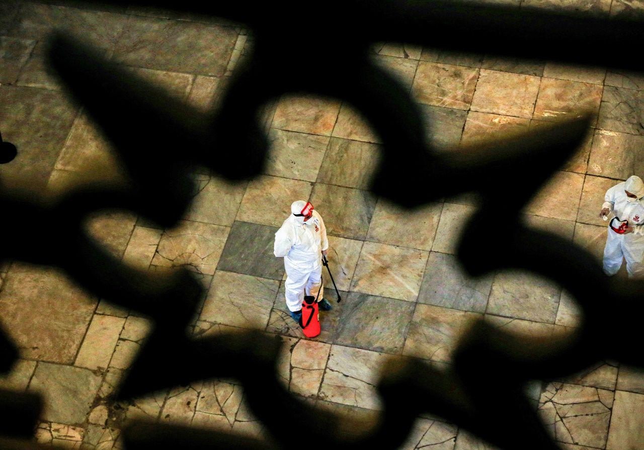 Ayasofya böyle dezenfekte edildi... - Sayfa 8