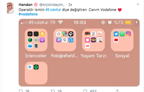 Vodafone'dan müşterilerine 'Evde Kal' mesajı - Sayfa 6