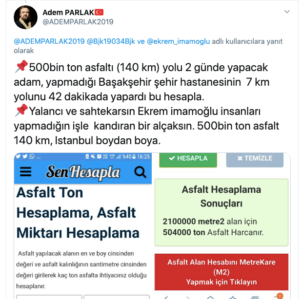 İmamoğlu "2 günde 500 bin ton asfalt döktük" dedi! Sosyal medyadan tepki yağdı... - Sayfa 7