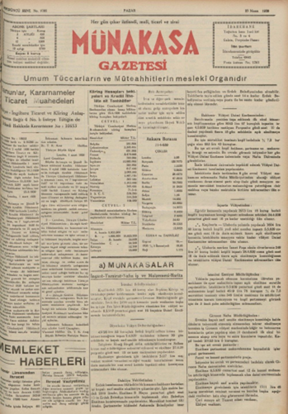 Tarihte 23 Nisan gazete manşetleri - Sayfa 22