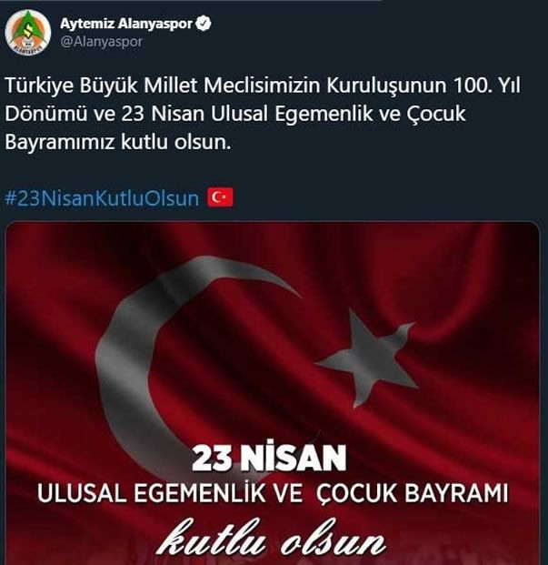 Futbol camiasından 23 Nisan mesajları - Sayfa 9