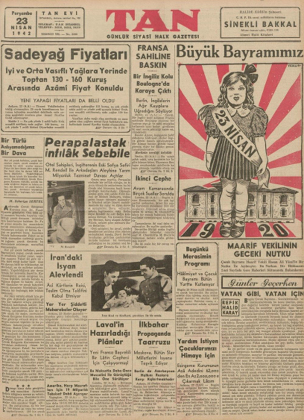 Tarihte 23 Nisan gazete manşetleri - Sayfa 28