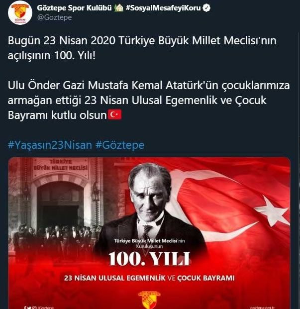 Futbol camiasından 23 Nisan mesajları - Sayfa 14