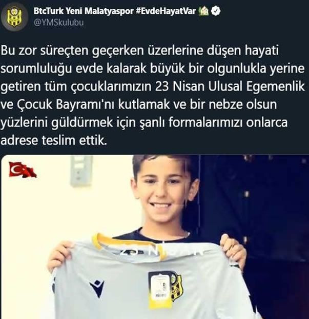 Futbol camiasından 23 Nisan mesajları - Sayfa 15