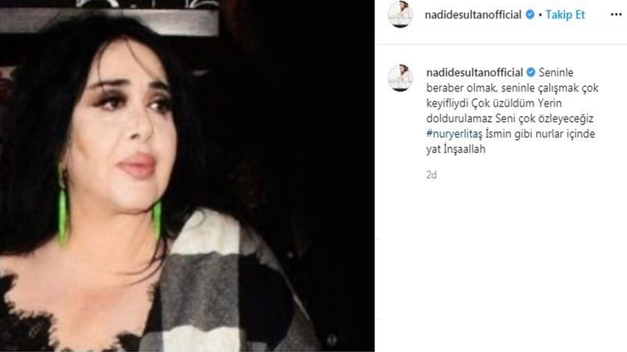 Modacı Nur Yerlitaş'ın vefatının ardından sanat camiası yasa boğuldu - Sayfa 7