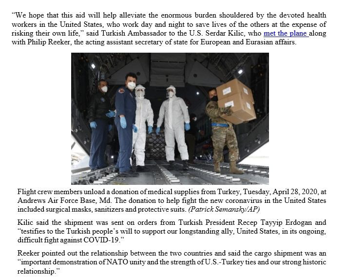 Türkiye'nin yardımı ABD medyasının manşetlerinde! - Sayfa 9