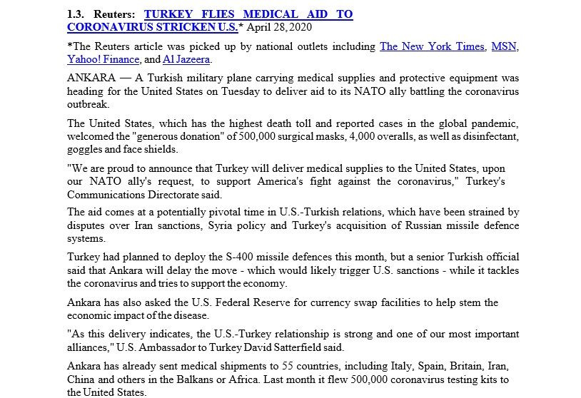 Türkiye'nin yardımı ABD medyasının manşetlerinde! - Sayfa 18