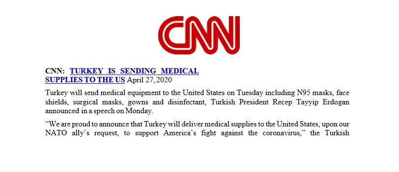 Türkiye'nin yardımı ABD medyasının manşetlerinde! - Sayfa 15