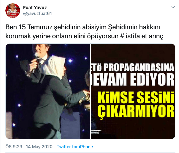 15 Temmuz Gazilerinden Bülent Arınç'a istifa çağrısı! - Sayfa 10