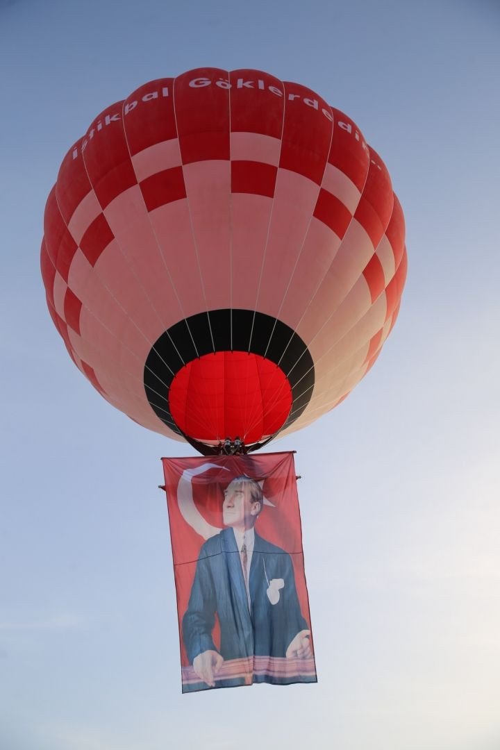Türkiye’nin 'yerli ve milli' ilk sıcak hava balonu Atatürk ve Türk bayrağı ile havalandı - Sayfa 7