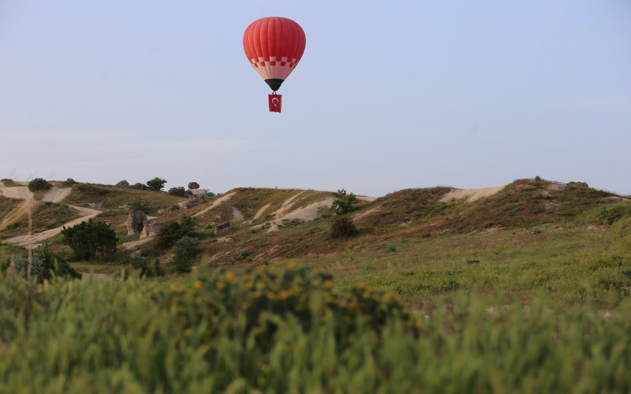 Türkiye’nin 'yerli ve milli' ilk sıcak hava balonu Atatürk ve Türk bayrağı ile havalandı - Sayfa 6