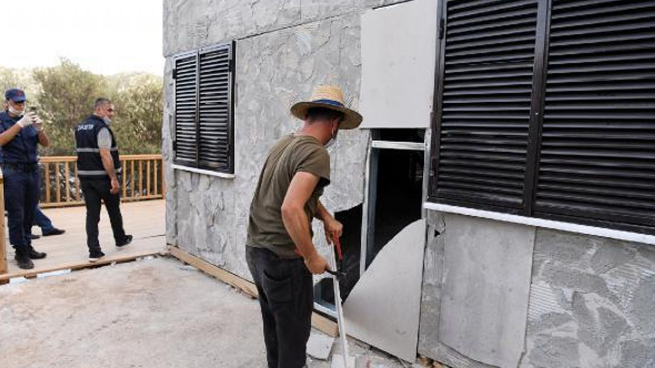 Son dakika... Kaçak villa sahibi tarafından sökülüyor - Sayfa 5
