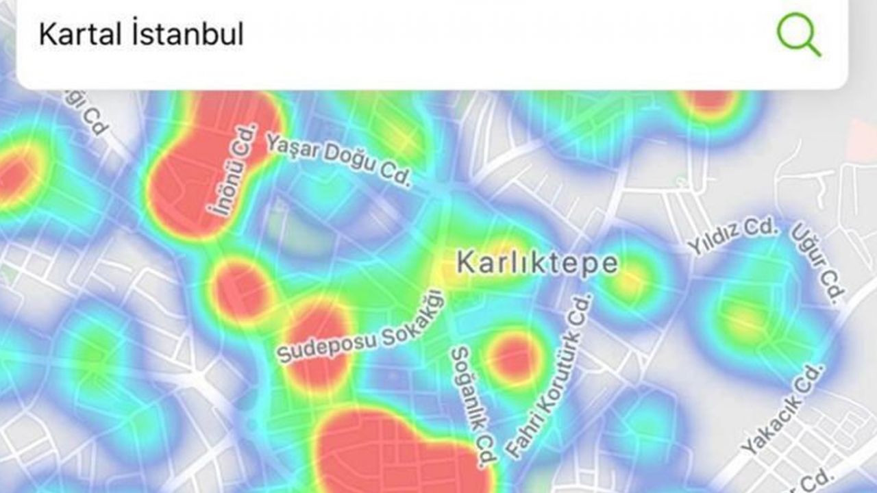 Son dakika... İstanbul’un koronavirüs yoğunluk haritası güncellendi; İşte en riskli bölgeler... - Sayfa 14