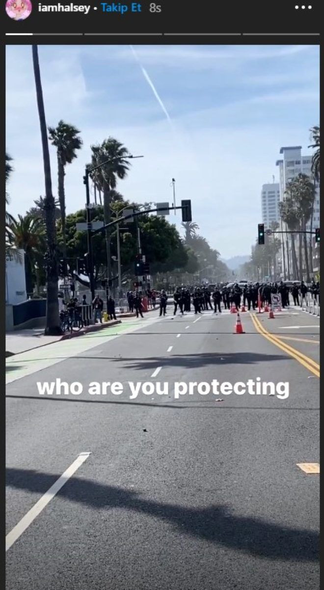 Ünlü şarkıcı Halsey, plastik mermi ile vuruldu - Sayfa 8