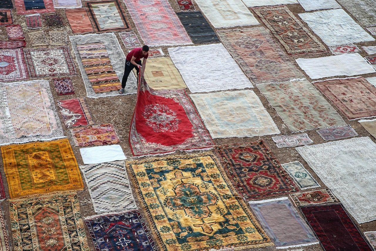 Antalya'nın halı tarlaları... - Sayfa 5